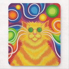 Alfombrilla De Ratón Psy-cat-delic mousepad vertical