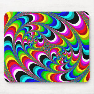 Alfombrilla De Ratón Psychedelic - Fractal Mousepad