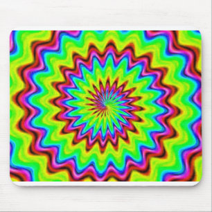 Alfombrilla De Ratón Psychedelic Spiral MousePad