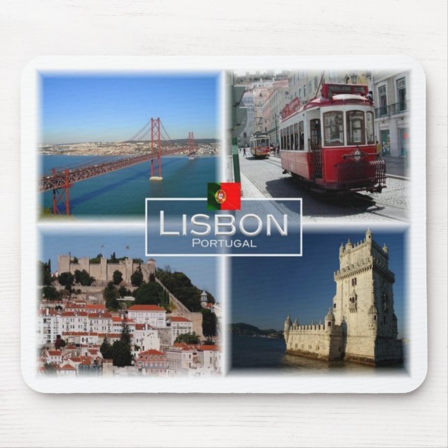 Alfombrilla De Ratón PT Portugal - Lisboa - (Frente)