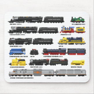 Alfombrilla De Ratón PTW Train Collection Mousepad