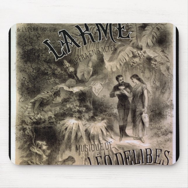 Alfombrilla De Ratón Publicidad de poster 'Lakme (Frente)