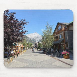 Alfombrilla De Ratón Pueblo de Canmore en Alberta Canadá