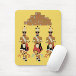 Alfombrilla De Ratón Pueblo Turtle Dancers Mousepad