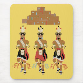 Alfombrilla De Ratón Pueblo Turtle Dancers Mousepad