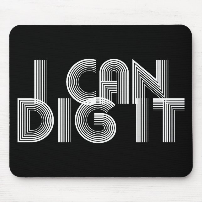 Alfombrilla De Ratón Puedo Escarbar (Frente)