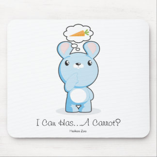 Alfombrilla De Ratón ¿Puedo tengo… una zanahoria? Mousepad