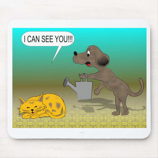 Alfombrilla De Ratón Puedo Verte (Frente)