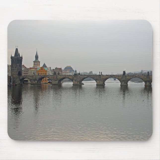 Alfombrilla De Ratón Puente Charles, Praga (Frente)