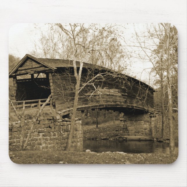 Alfombrilla De Ratón Puente cubierto (Frente)