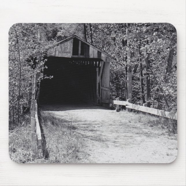 Alfombrilla De Ratón Puente cubierto (Frente)