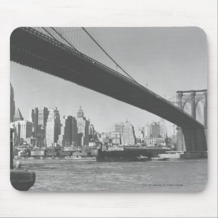 Alfombrilla De Ratón Puente de Brooklyn y horizonte Nueva York de