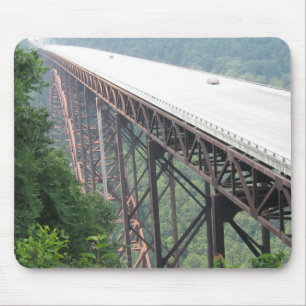 Alfombrilla De Ratón Puente de la garganta del río Nuevo, Virginia Occi