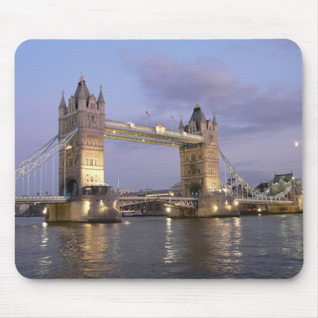 Alfombrilla De Ratón Puente de la torre de Londres Mousepad (Frente)