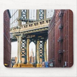 Alfombrilla De Ratón Puente de Manhattan en Sunset Mouse Pad