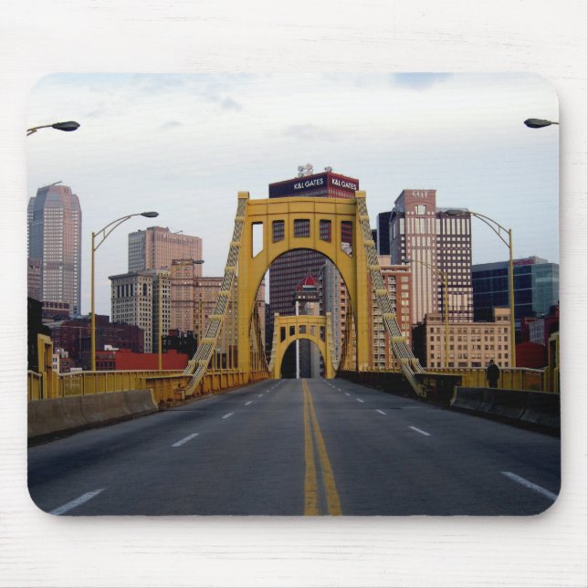 Alfombrilla De Ratón puente de Pittsburgh (Frente)