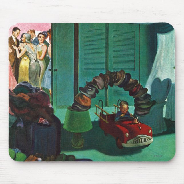 Alfombrilla De Ratón Puente del gorra (Frente)