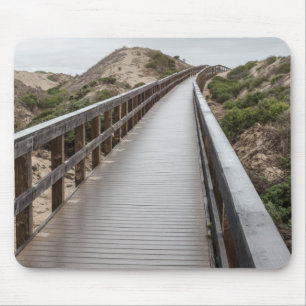Alfombrilla De Ratón Puente del pie en el parque de estado del lago oso