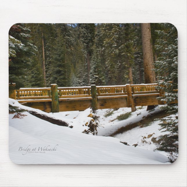 Alfombrilla De Ratón Puente en Wuksachi (Frente)