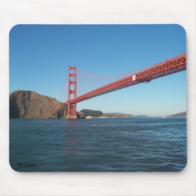 Alfombrilla De Ratón Puente Golden Gate (Frente)
