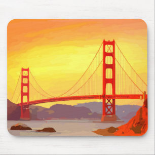 Alfombrilla De Ratón Puente Golden Gate de San Francisco