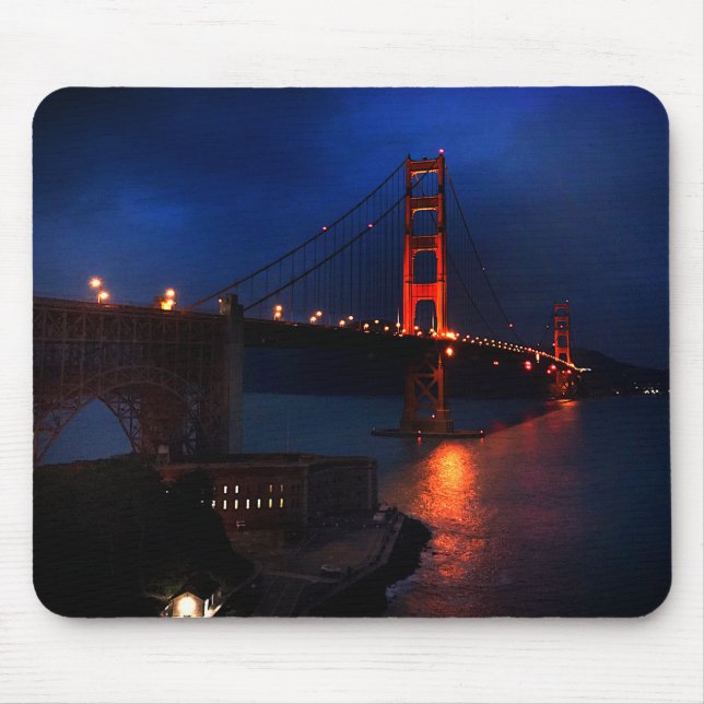 Alfombrilla De Ratón Puente Golden Gate de San Francisco #6 Mouse Pad (Frente)