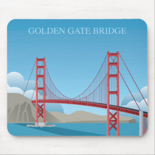 Alfombrilla De Ratón Puente Golden Gate el San Francisco