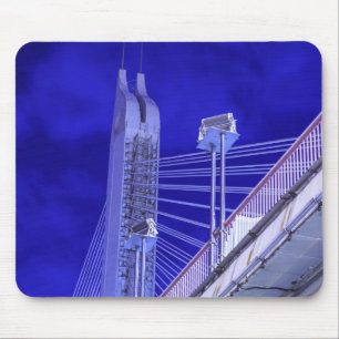 Alfombrilla De Ratón Puente Jiefang Azul