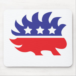 Alfombrilla De Ratón puerco espín libertario