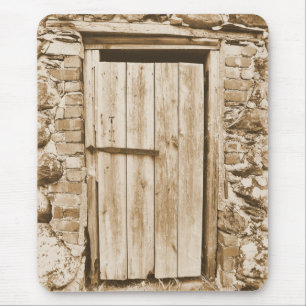 ALFOMBRILLA DE RATÓN PUERTA ANTIGUA DE BAÑO