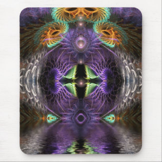 Alfombrilla De Ratón Puerta de la fantasía: Mousepad de Arte Fractal