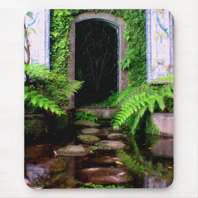 Alfombrilla De Ratón Puerta Secreta Mousepad (Frente)