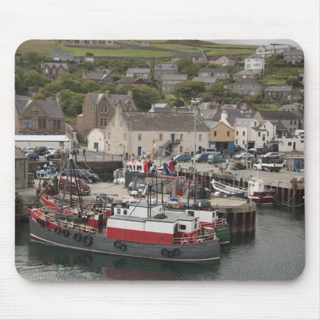 Alfombrilla De Ratón Puerto costero del Atlántico Norte de Stromness (Frente)