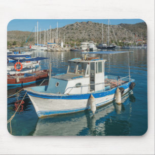 Alfombrilla De Ratón Puerto de Bozburun cerca de Marmaris, Turquía