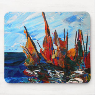 Alfombrilla De Ratón Puerto del au de Voiliers un bainet 2009