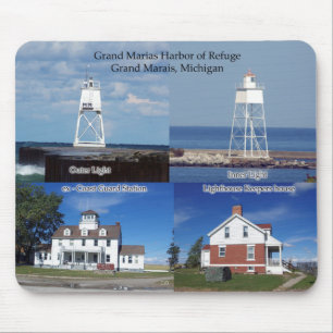 Alfombrilla De Ratón Puerto Grand Marais de Refugio mousepad