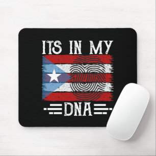 ALFOMBRILLA DE RATÓN PUERTO RICO ES EN MI BANDERA DE ADN