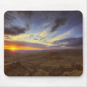 Alfombrilla De Ratón Puesta de sol, borde sur del Gran Cañón, Gran