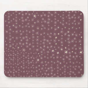 Alfombrilla De Ratón Puesta de sol en Odense X Hand dibujado doodle flo