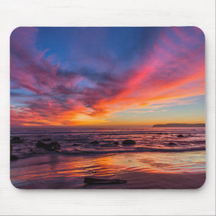Alfombrilla De Ratón Puesta de sol sobre el Pacífico desde Coronado 2