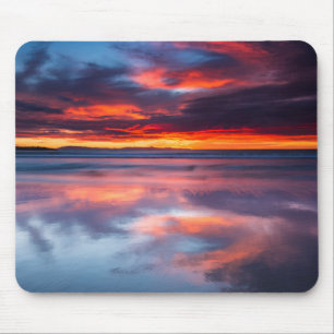 Alfombrilla De Ratón Puesta de sol sobre las Islas del Canal, CA