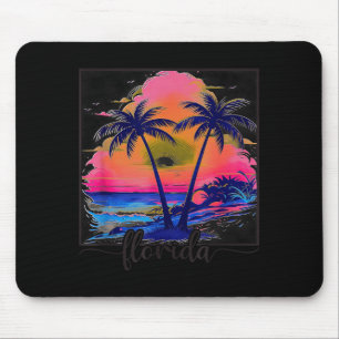 Alfombrilla De Ratón Puesta de sol tropical de verano en la playa de Fl