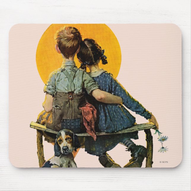 Alfombrilla De Ratón Puesta del sol (Frente)