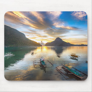 Alfombrilla De Ratón Puesta del sol en el EL Nido