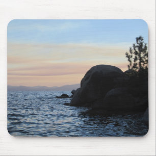 Alfombrilla De Ratón Puesta del sol en Tahoe
