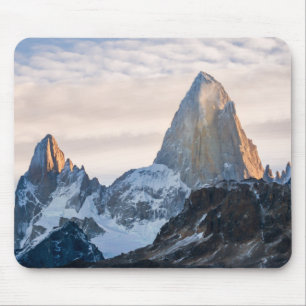 Alfombrilla De Ratón Puesta del sol y nubes sobre Mt Fitzroy