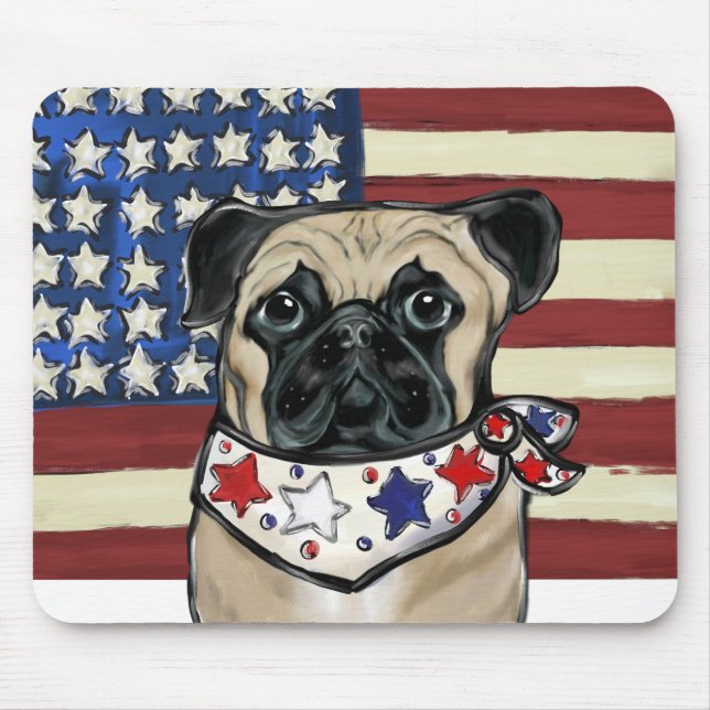 ALFOMBRILLA DE RATÓN PUG (Frente)