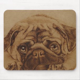 Alfombrilla De Ratón Pug