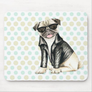 Alfombrilla De Ratón Pug