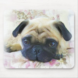 Alfombrilla De Ratón Pug
